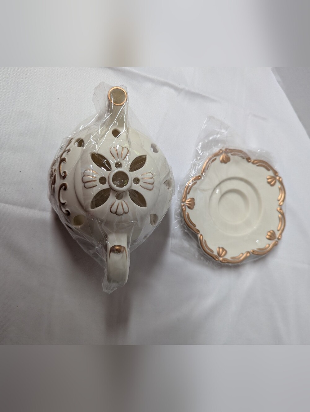 Partylite Tea Time Tealight Holder P7301 Brand New In Box - Picture 9 of 12